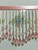 4.5" CRYSTAL BEADED FRINGE-22/18-53   PINK, LIGHT BLUE & CLEAR