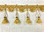 ANTIQUE GOLD TASSEL FRINGE TRIM 4.5" WIDTH TF-44/12 Upholstery / Drapery 