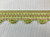 MINT GREEN & LIGHT PINK  Ruffled GIMP HEADER 1.75" Width H-58/13-18  Upholstery / Drapery / Interior Design    