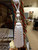 White 13" CRYSTAL TASSEL CURTAIN TIEBACK With Twisted Loop Rope Cord SCTB-16/1   