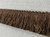 CHOCOLATE BROWN Thick BRUSH FRINGE Trim 2" Width BRF-1/8   Upholstery / Drapery 
