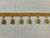 Antique Gold Tassel Fringe Trim 2" TF-54/12 Upholstery / Drapery / Interior Design / Home Furnishing