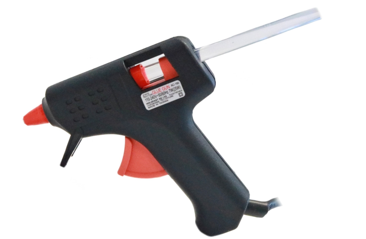 Mini Hot Glue Gun Kit with 30pcs Clear Hot Melt Glue Sticks 0.43