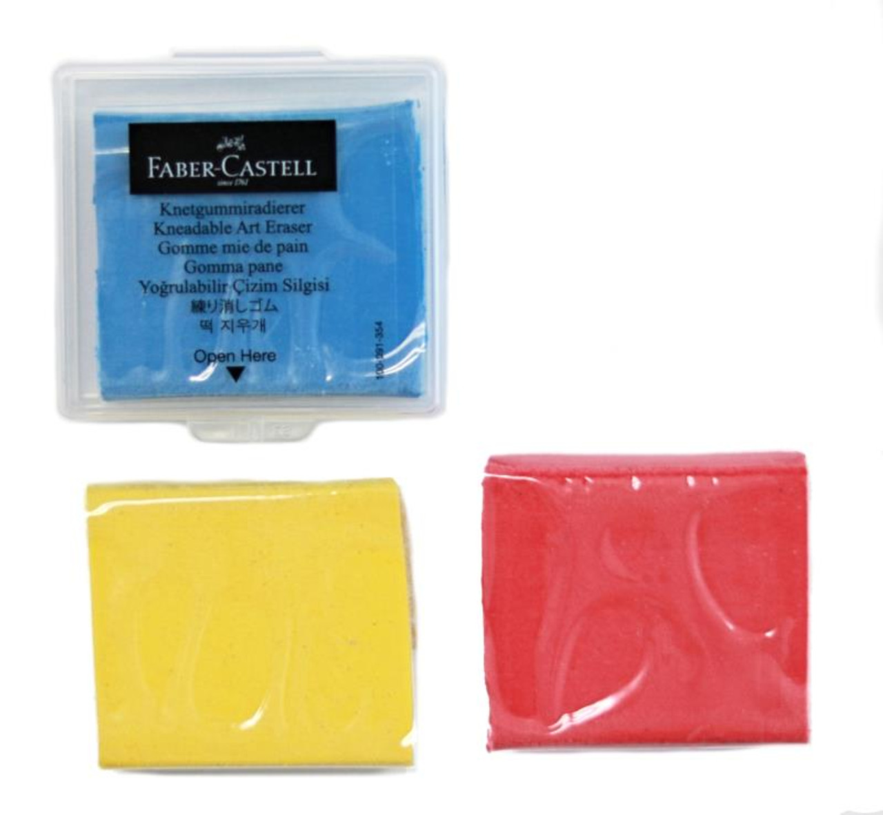 Faber-Castell Kneaded Eraser with Case Red