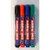 EDDING 363/4 WHITEBOARD MARKERS, SET 4