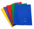 COLOURED QUICK BOOK COVERS 255 X 205MM, CLEAR