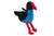 NATIVE BIRD FINGER PUPPET, (PUKEKO)