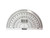 QIZZLE PROTRACTOR 180 DEG 10CM
