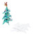 3D STANDING HOLIDAY TREE (SET OF 12)