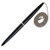 BIC CAPTIVE PEN WITH CHAIN, (BLUE)