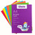 A4 BRIGHT COLOURED CARD PACK 160GSM, 250 SHEETS