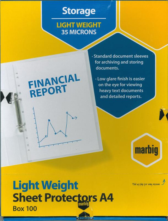 A4 COPYSAFE POCKETS, BOX 100