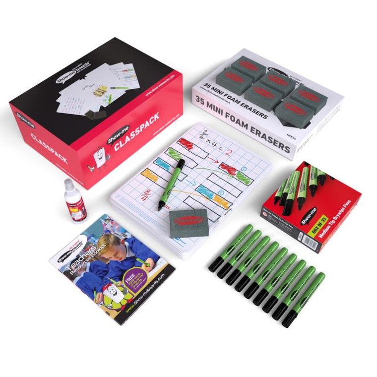 GRIDDED SHOW-ME BOARD, CLASSPACK