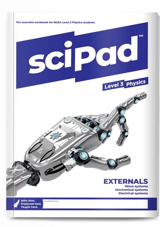 SCIPAD LEVEL 3 PHYSICS EXTERNALS WORKBOOK 9780994123237