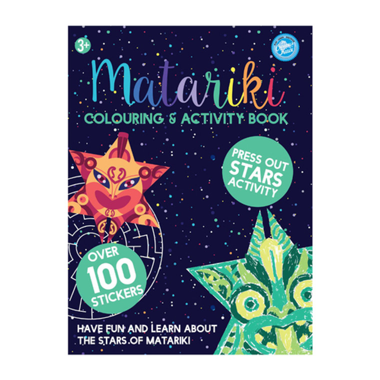 MATARIKI COLOURING AND ACTIVITY BOOK A4