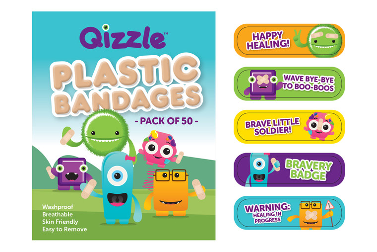 QIZZLE PLASTERS, PKT 50