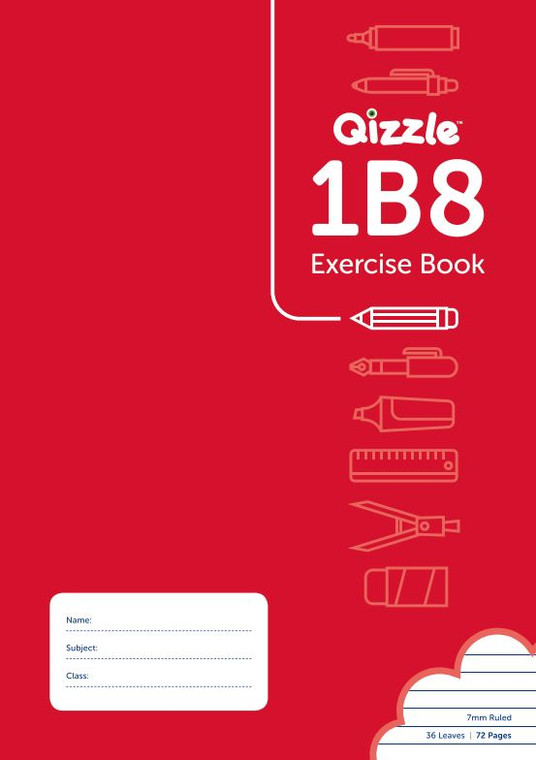 1B8 QIZZLE EXERCISE BOOK