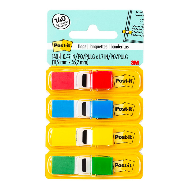 30801 POST-IT MINI FLAGS, SET 4