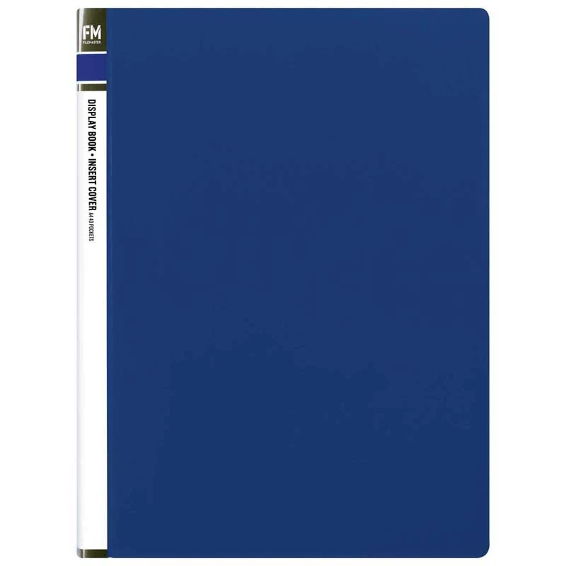 A4 INSERT COVER CLEARFILE 40 POCKET