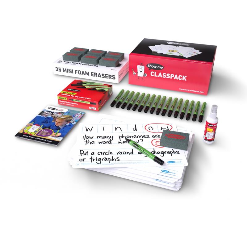 SHOW-ME 6 FRAME PHONEME BOARDS, CLASSPACK 35