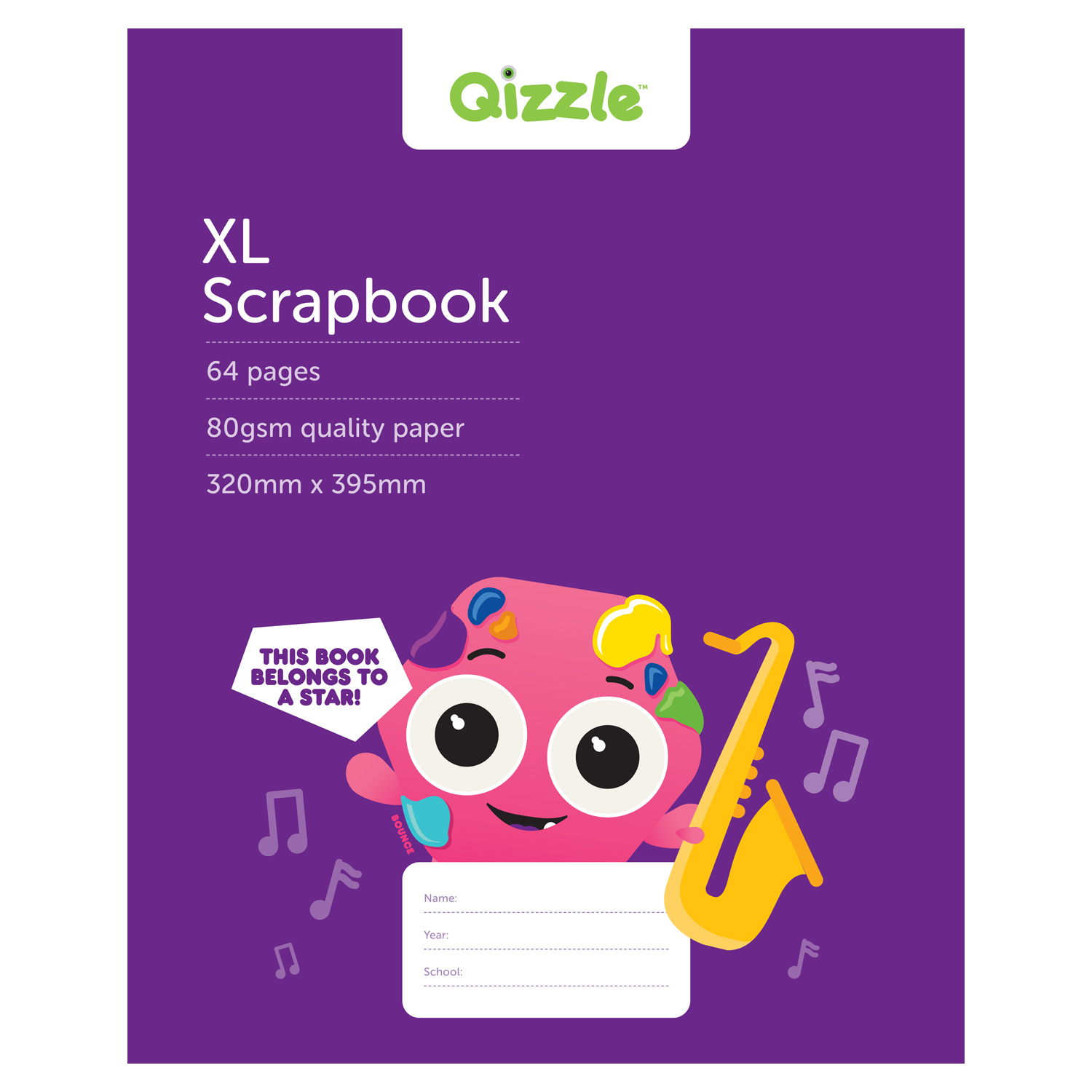 XL SUPER SIZE QIZZLE SCRAPBOOK