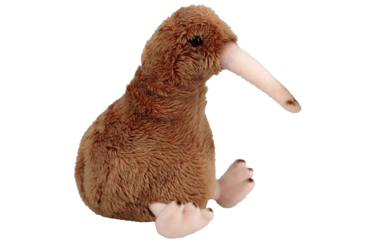 NATIVE BIRD FINGER PUPPET, (BROWN KIWI)