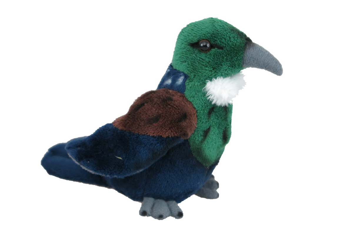 NATIVE BIRD FINGER PUPPET, (TUI)
