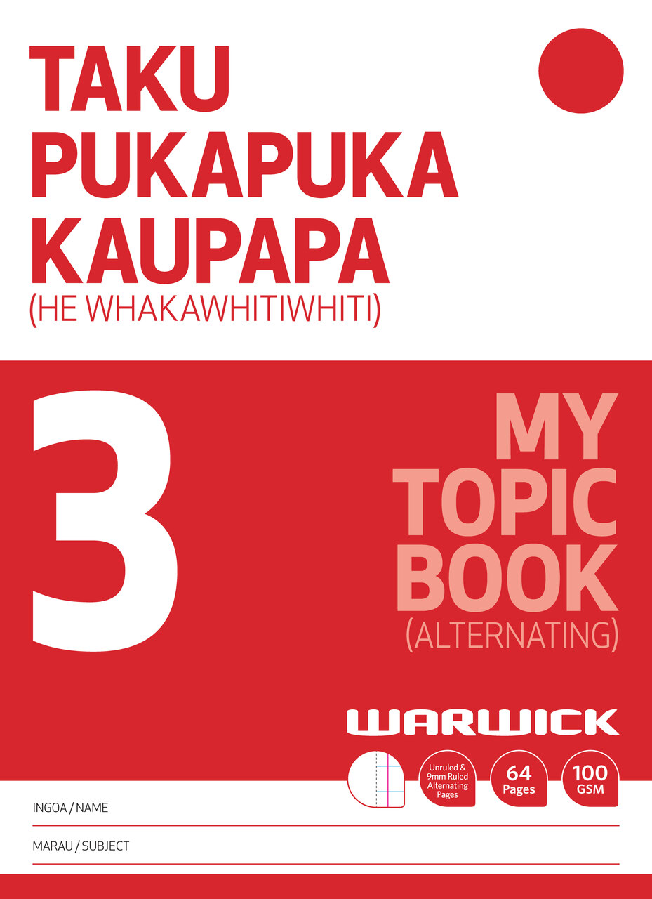 WARWICK MY TOPIC BOOK 3