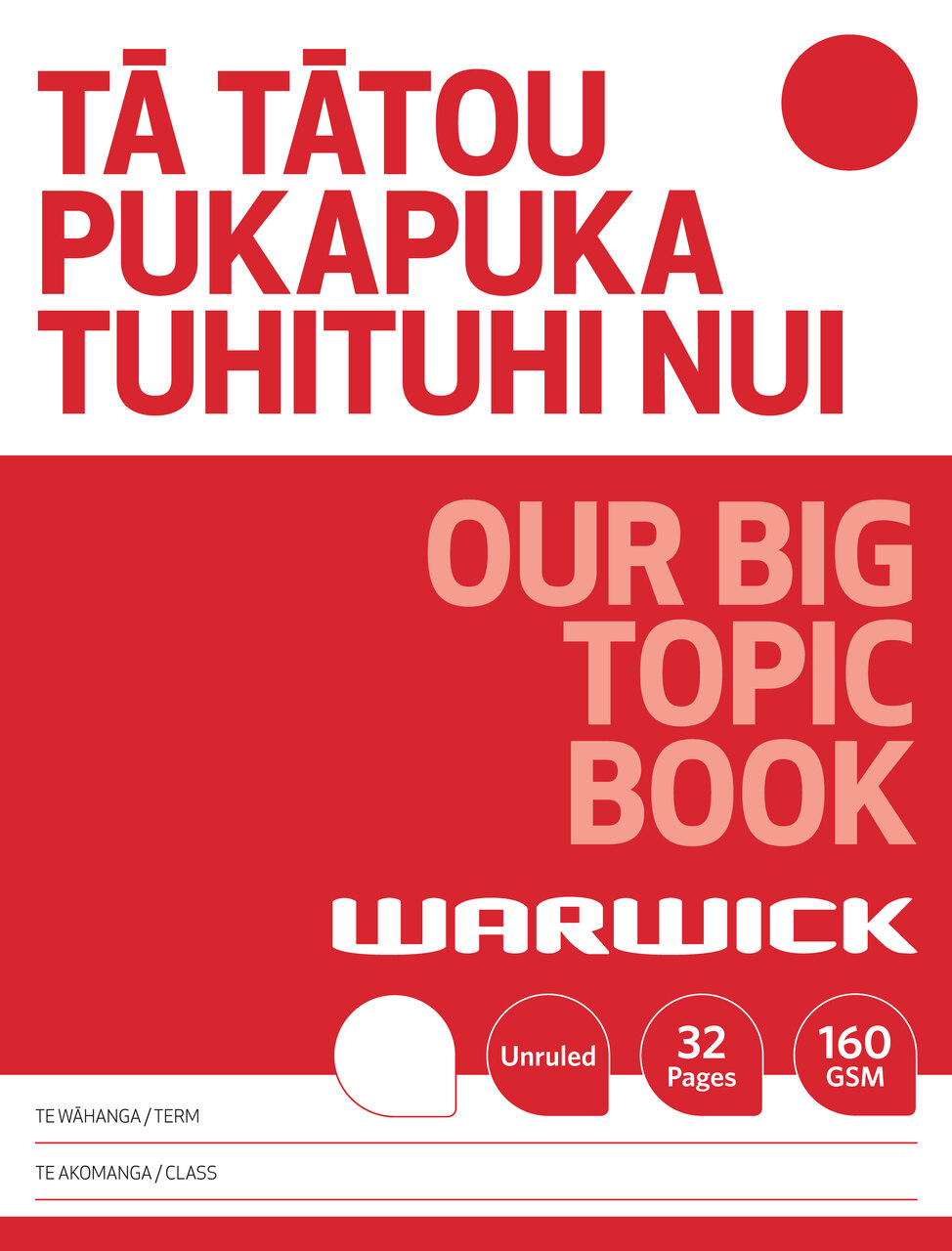 WARWICK OUR BIG TOPIC MODELLING BOOK