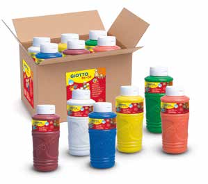 GIOTTO BE-BE FINGER PAINTS COLOURS OF NATURE, SET 6