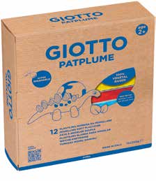 GIOTTO PATPLUME ASSORTED, SET 12