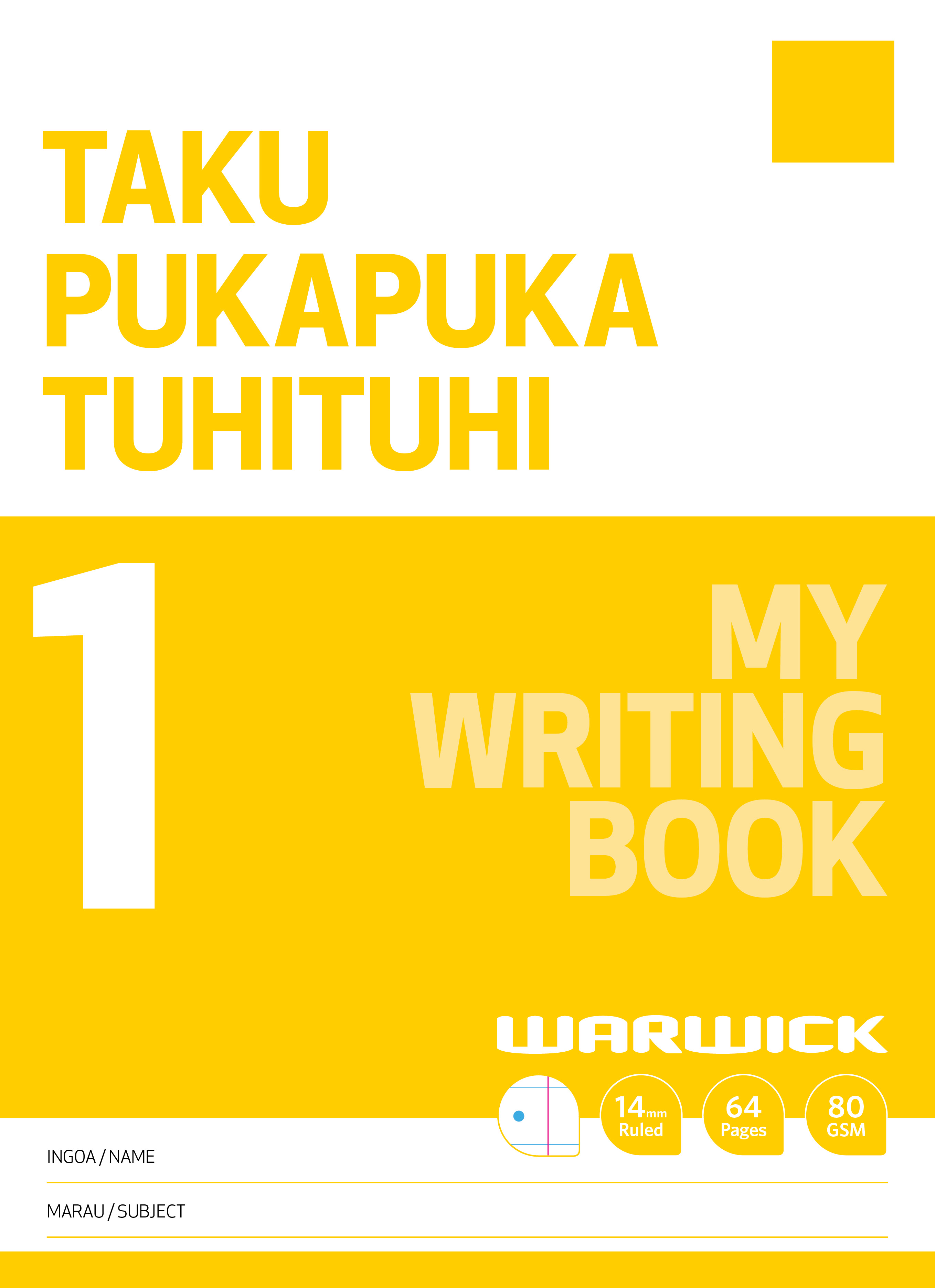 WARWICK MY WRITING BOOK 1