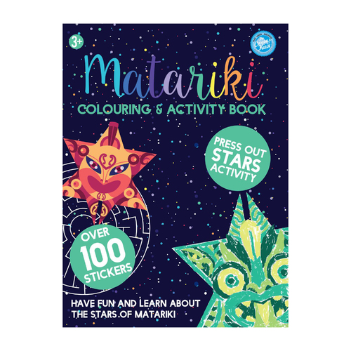 MATARIKI COLOURING AND ACTIVITY BOOK A4