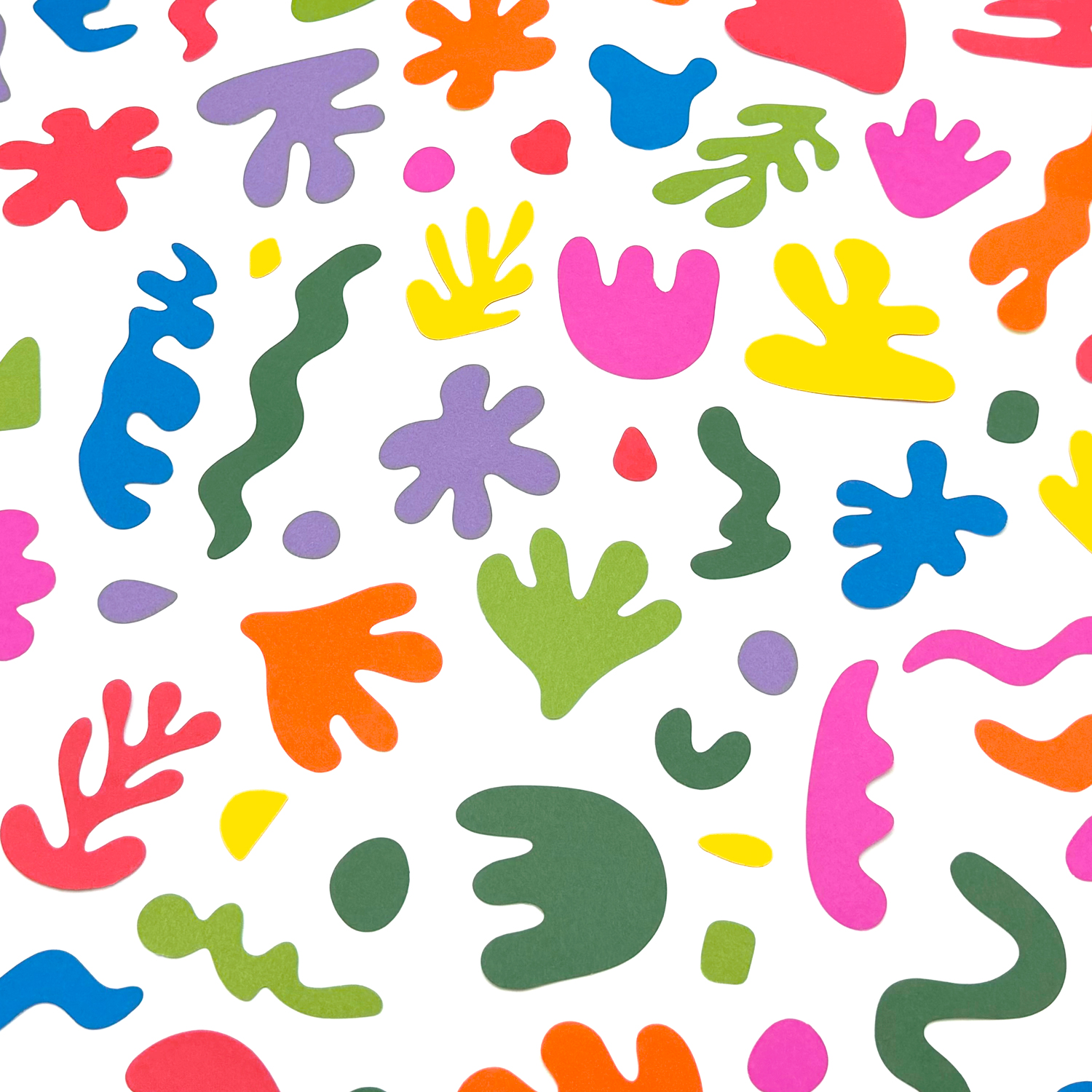 MATISSE COLLAGE SHAPES, 148 PIECE