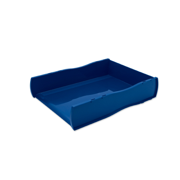 ESSELTE NOUVEAU DOCUMENT TRAY (BLUE)