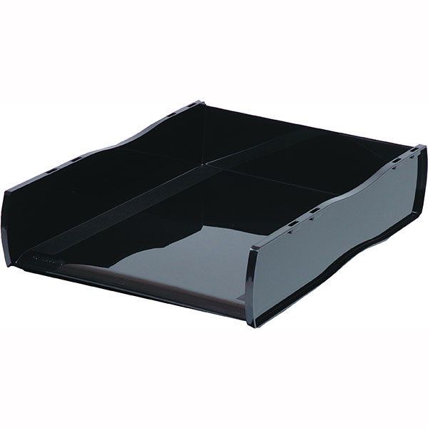 ESSELTE NOUVEAU DOCUMENT TRAY (BLACK)