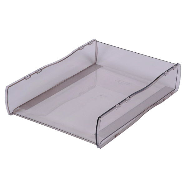 ESSELTE NOUVEAU DOCUMENT TRAY (SMOKE)