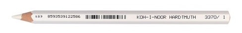 SINGLE COLOUR PENCILS, PKT 12 (WHITE)