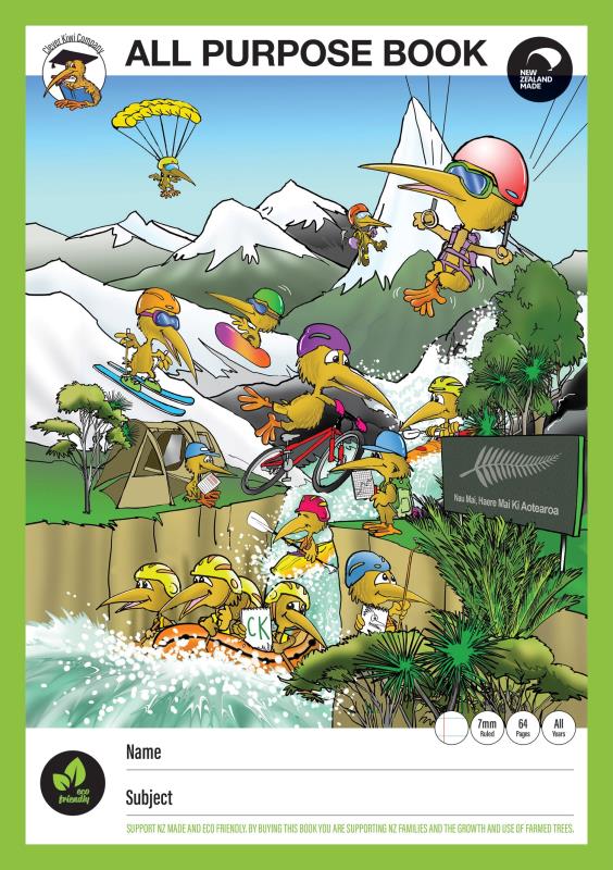 CLEVER KIWI ALL PURPOSE BOOK