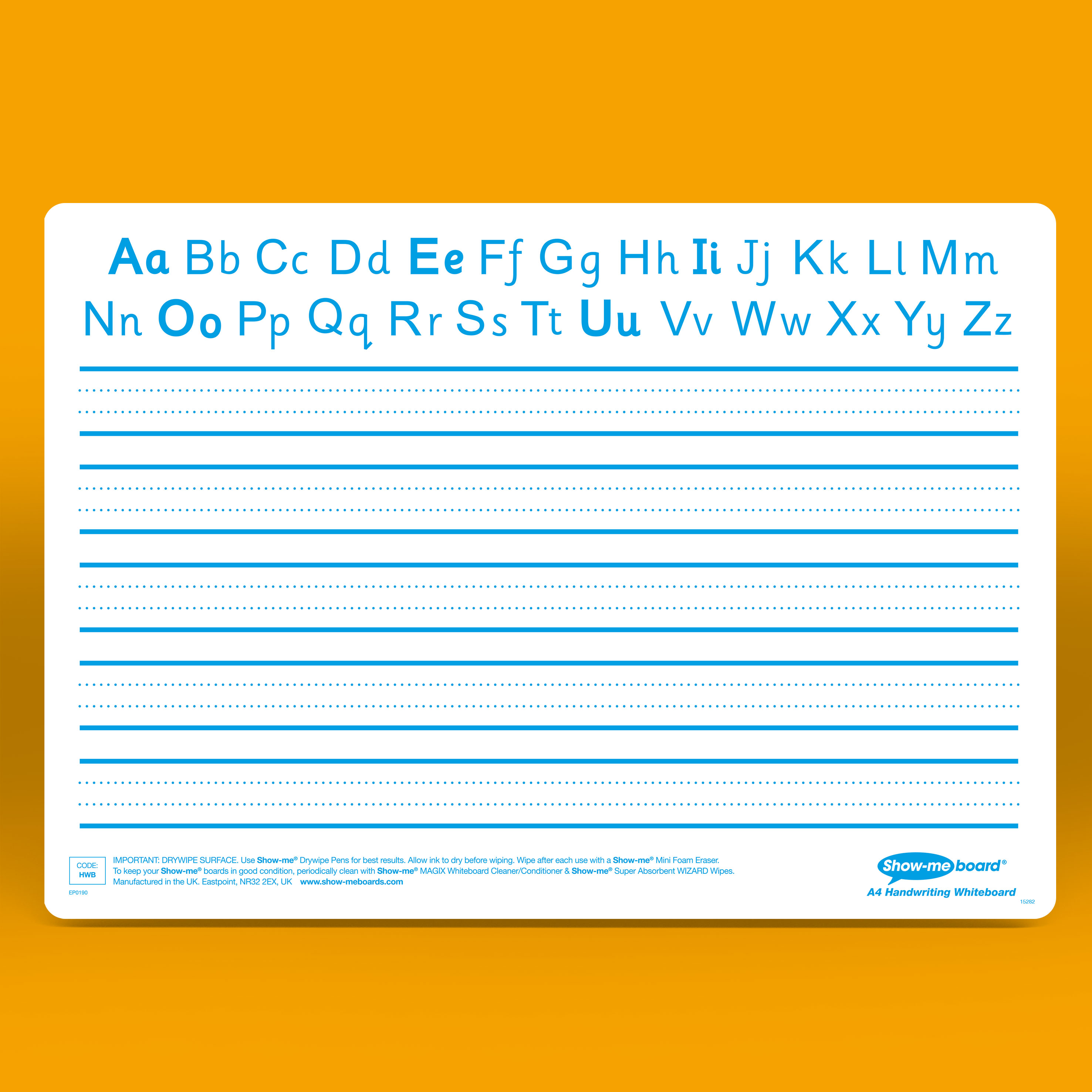 A4 SHOW-ME HANDWRITING MINI WHITEBOARD