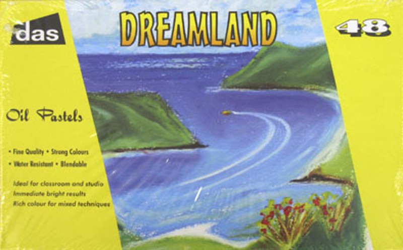 DREAMLAND OIL PASTELS, PKT 48