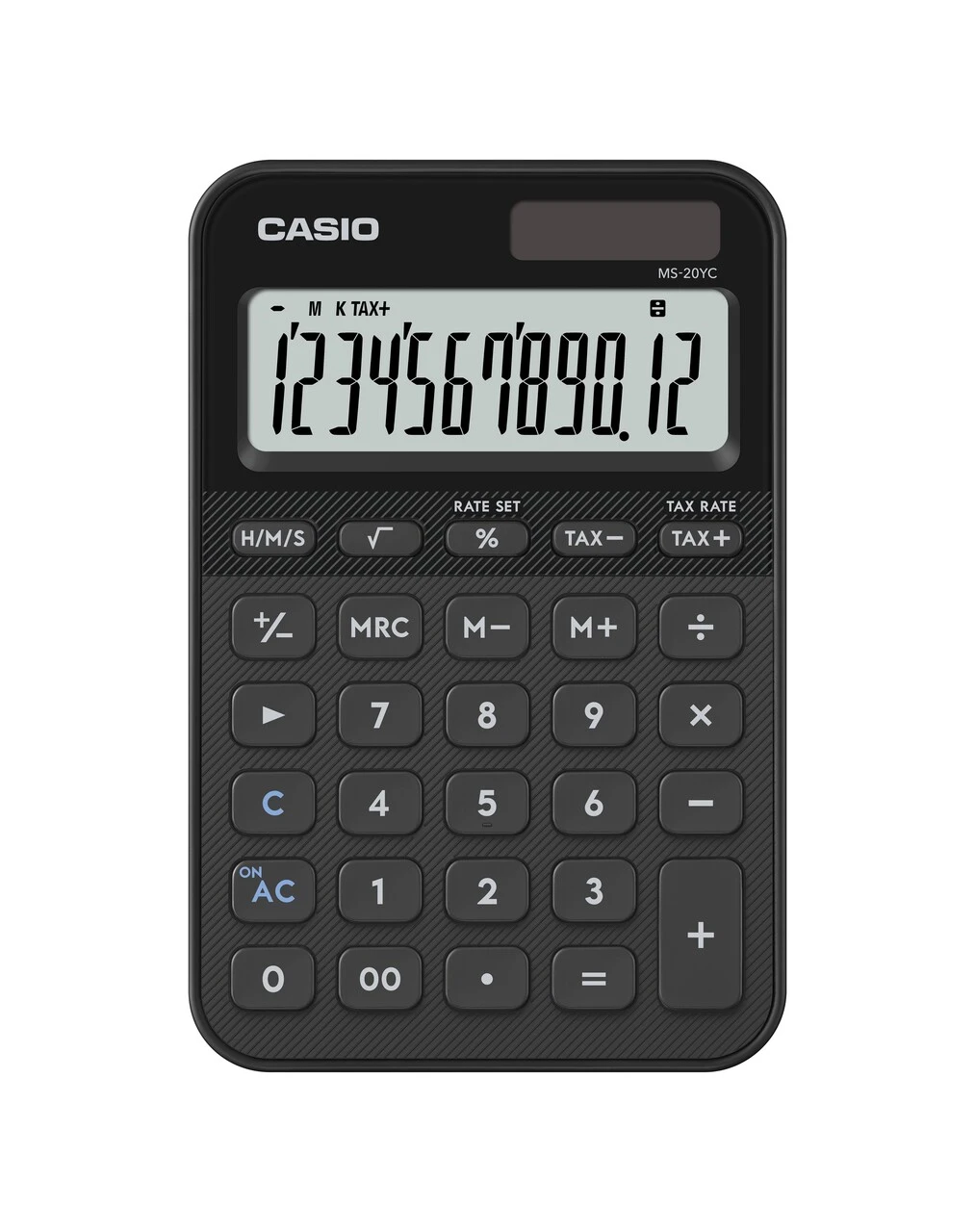 CASIO MS-20YC CALCULATOR (BLACK)