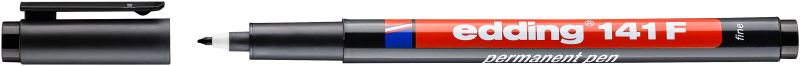 EDDING 141 OHP PEN PERMANENT (BLACK)