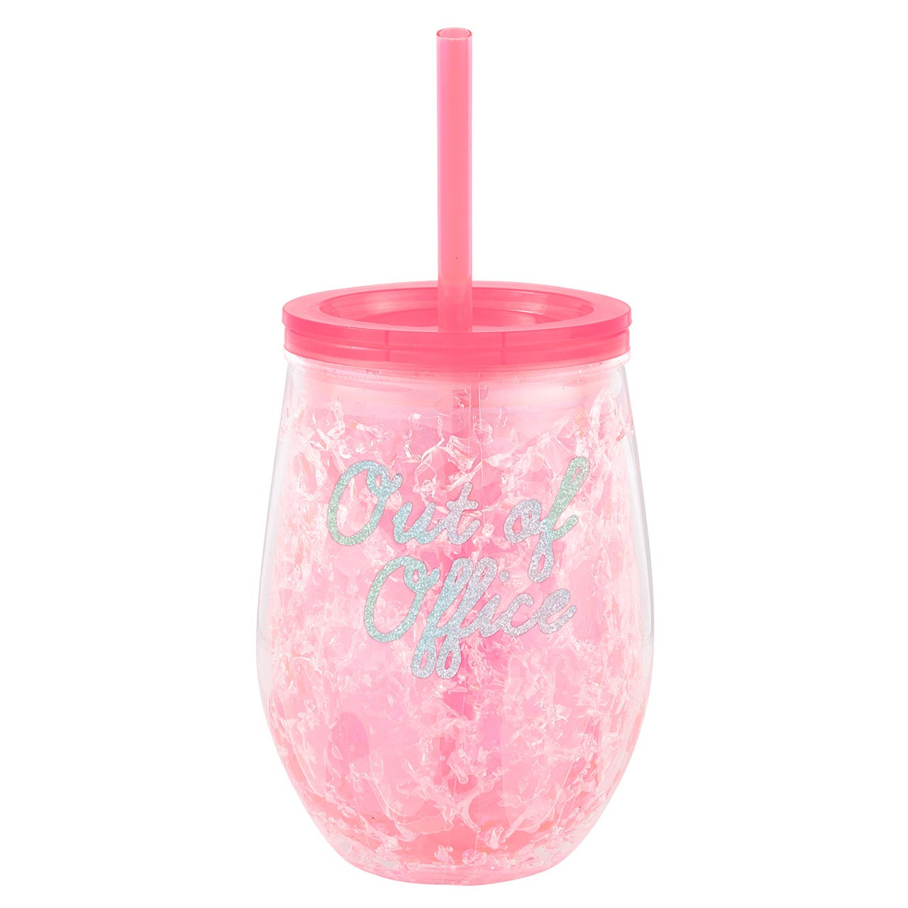 WINE CHILLER, PINK MARBLE, 50 OZ