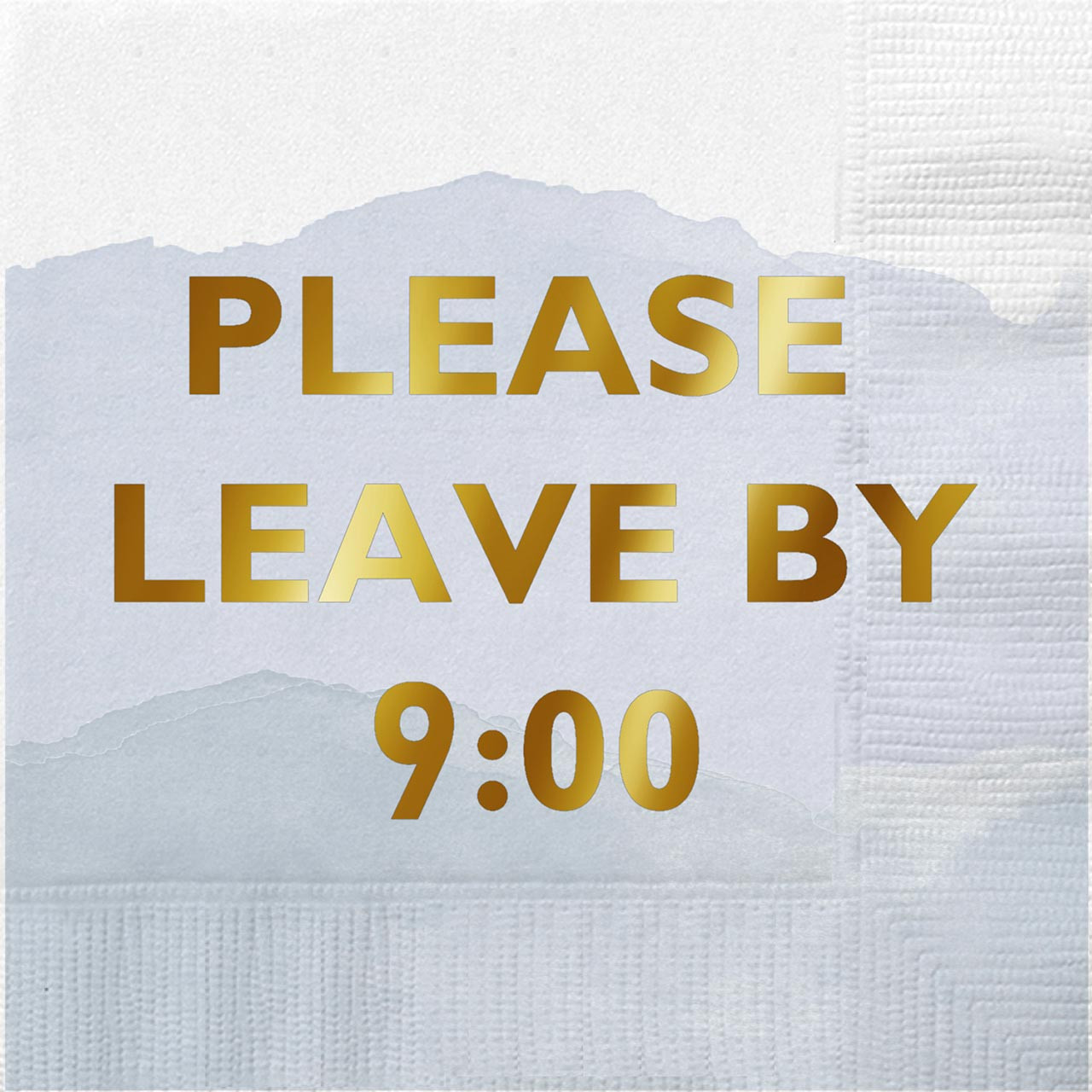 Foil Beverage Napkins | Last Fling - Thumbnail 5