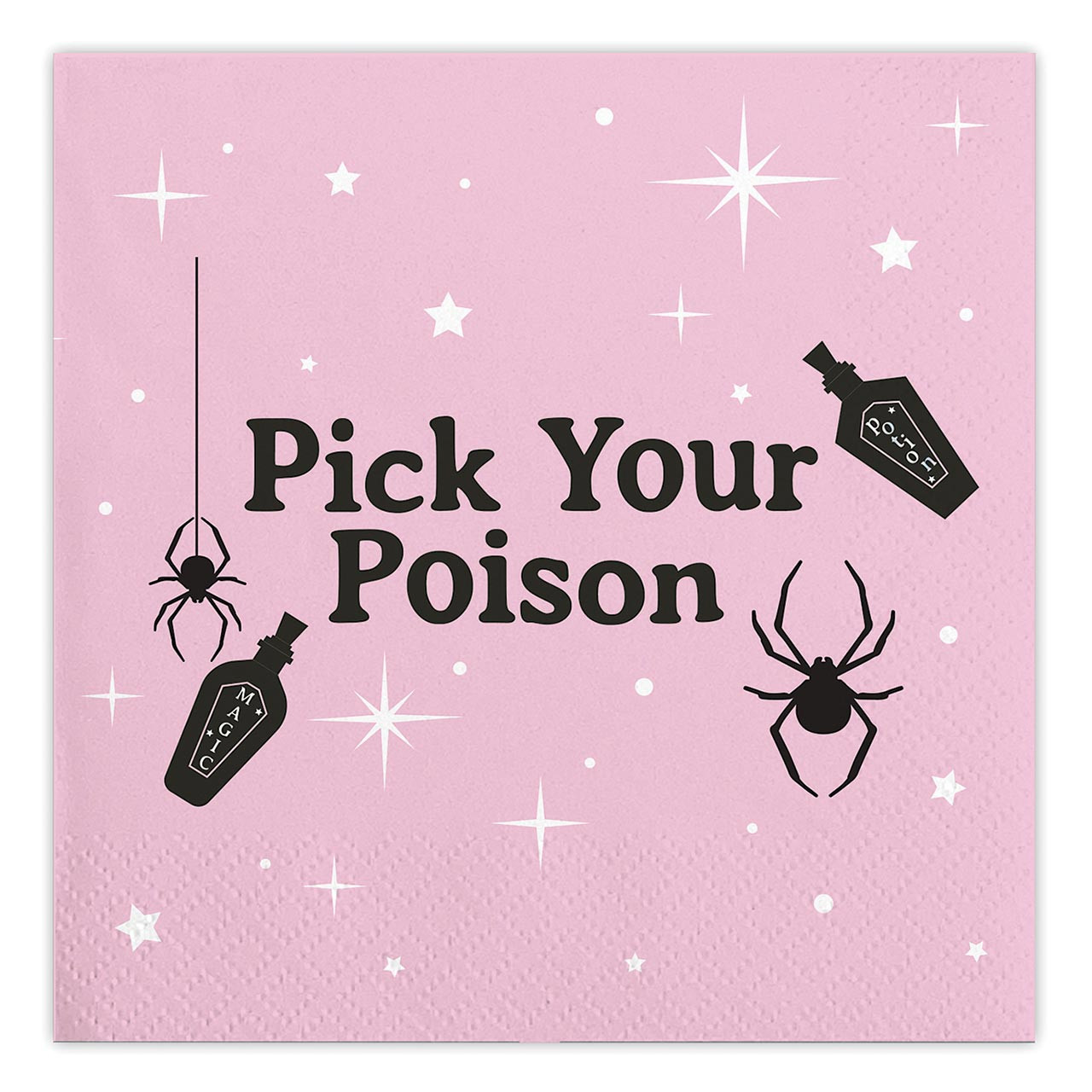 Beverage Napkins Pick Your Poison Slant Collections