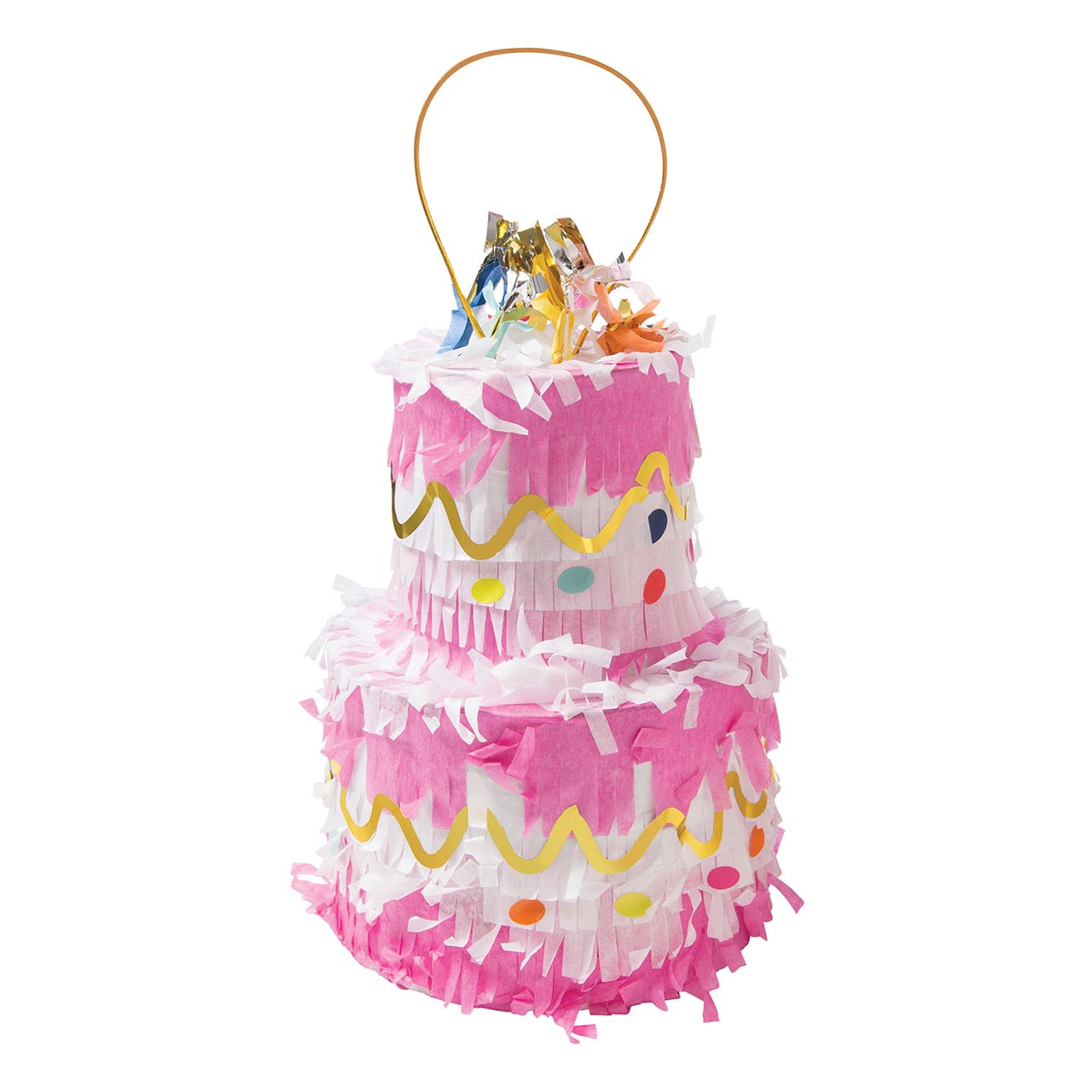 Happy Birthday Cake party fiesta Pinata pull string or hit optional stick  kids | eBay