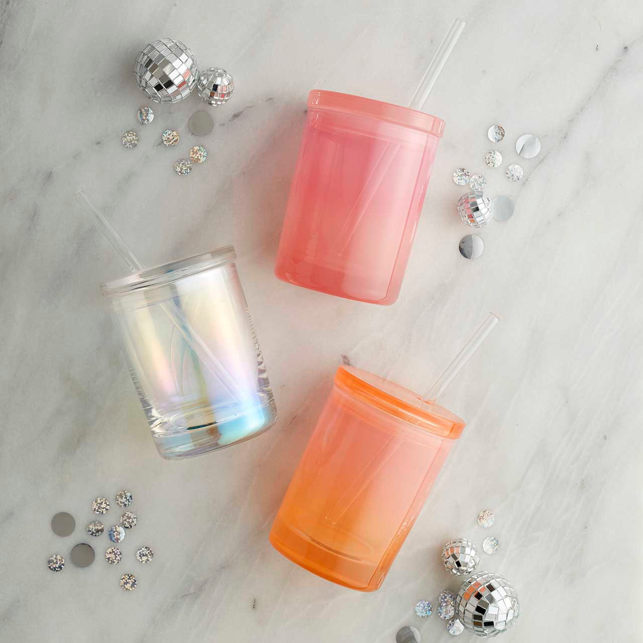 perfect glass cups with straws. blink in my st0refr0nt 💖 #finds,  finds