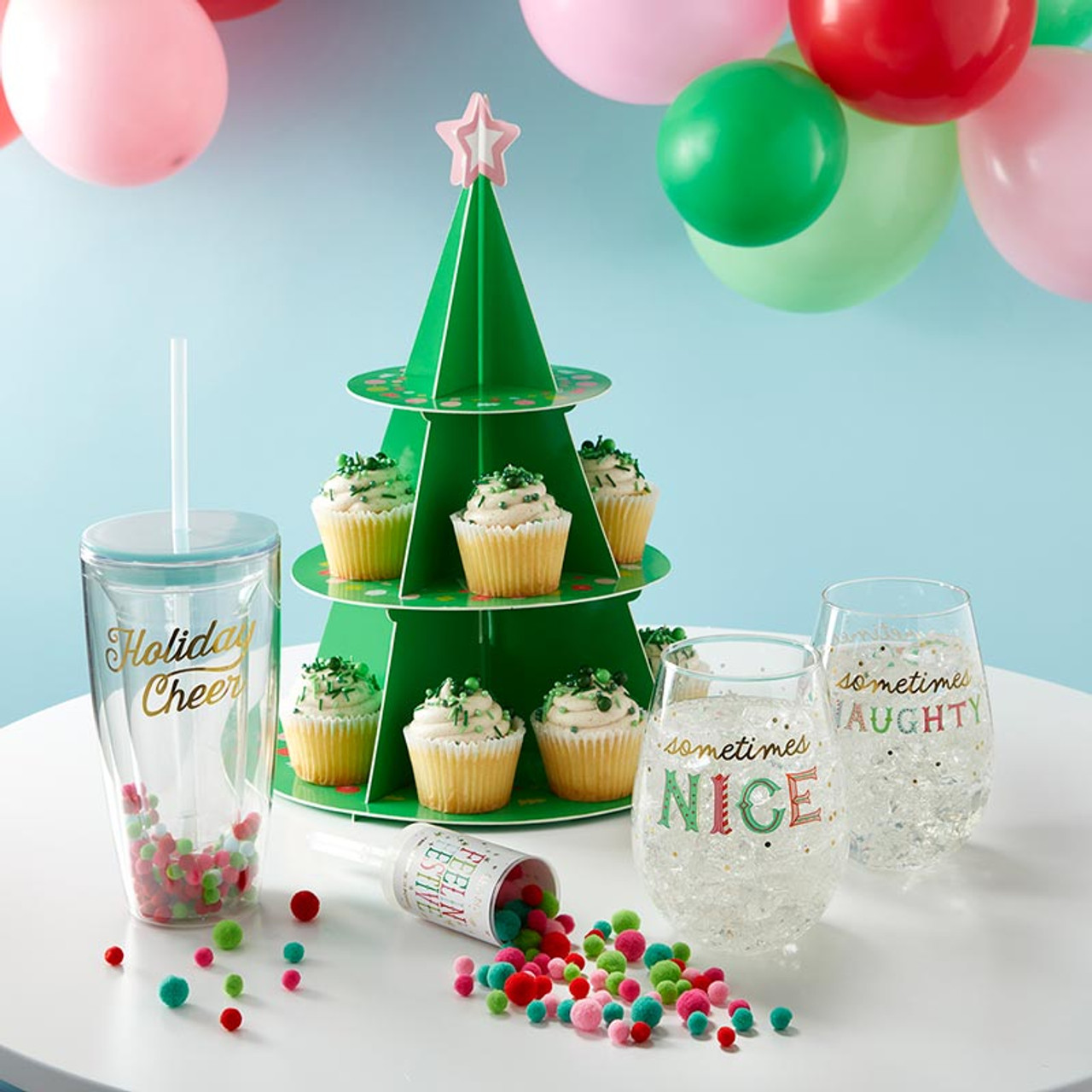 Nice And Naughty Stemless Wine Glass – Confetë Gifts + Party Boxes