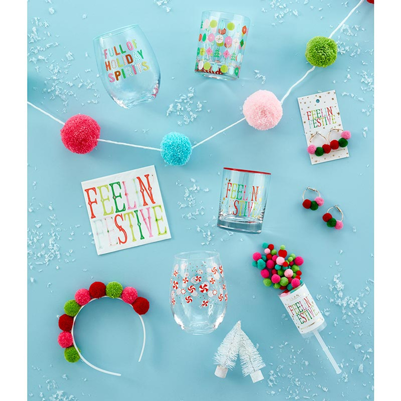 Pom Pom Garland | Holiday - Thumbnail 2